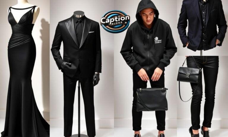 200+ Black Outfit Captions for Instagram