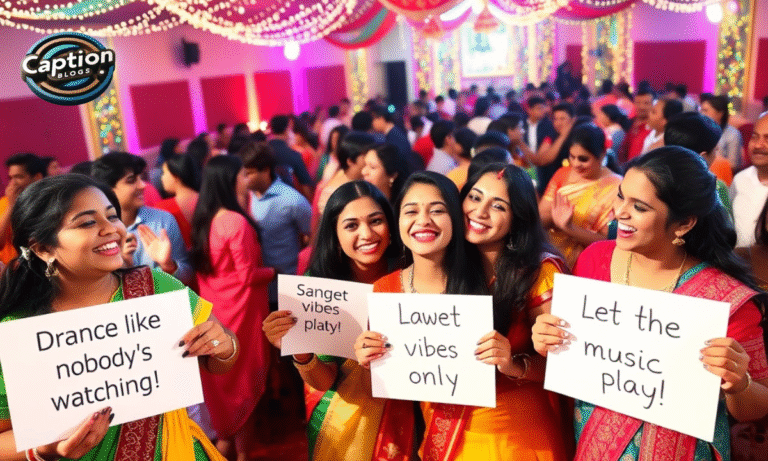 300+Top Sangeet Captions for Instagram to Make Your Dance Shine!