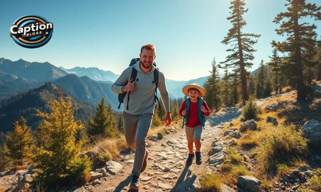Adventurous Father and Son Captions