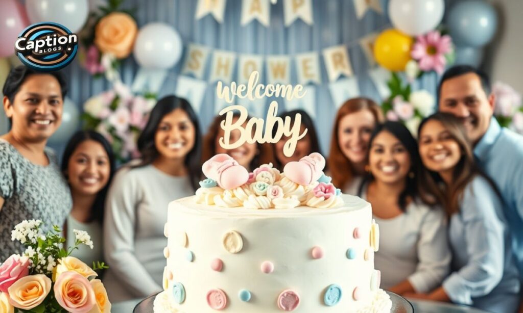 Baby Shower Cake Captions for Instagram