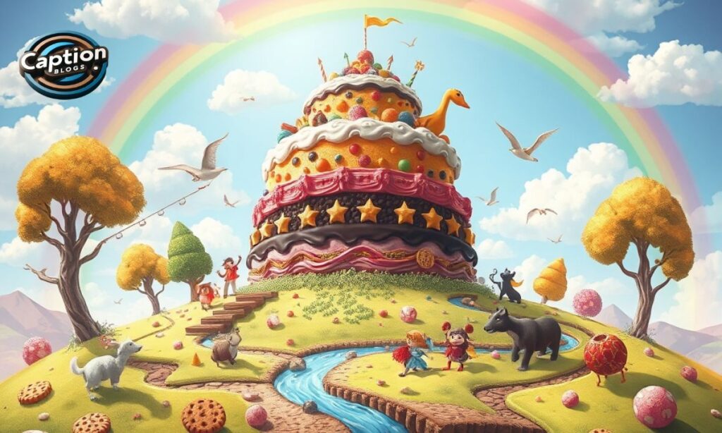 Cake Adventures Captions