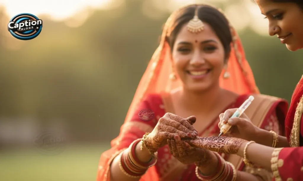 Captivating Mehndi Captions for a Memorable Day