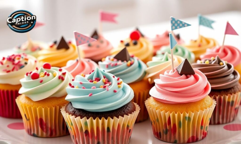 Cupcake Captions Small Cakes, Big Smiles