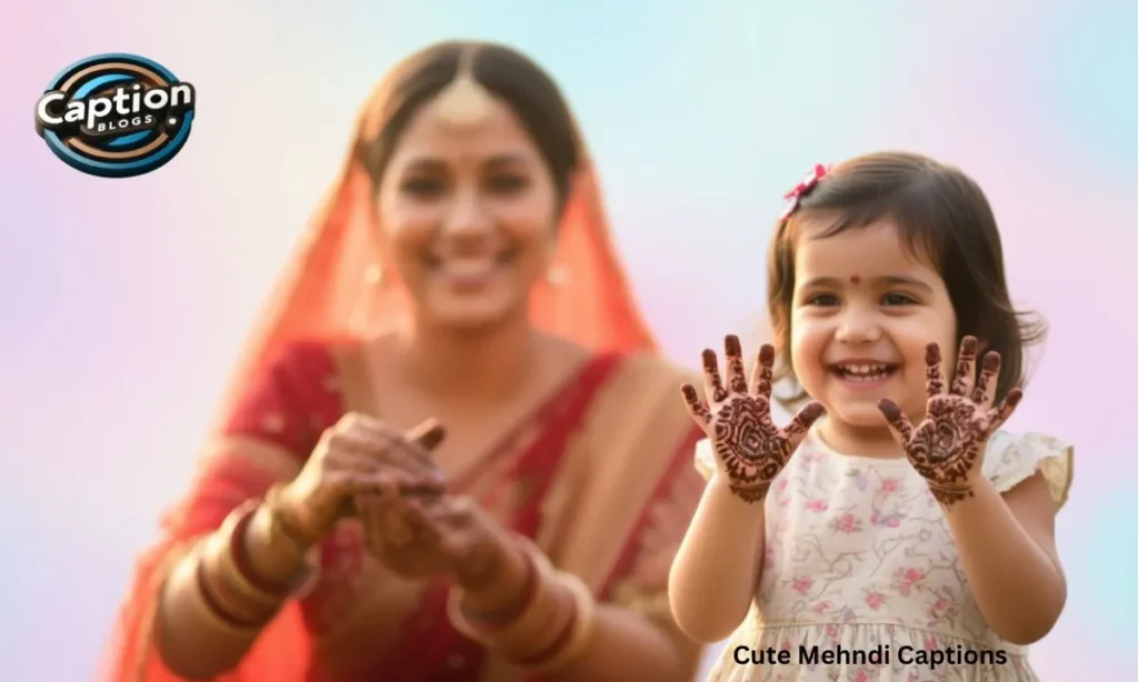 Cute Mehndi Captions