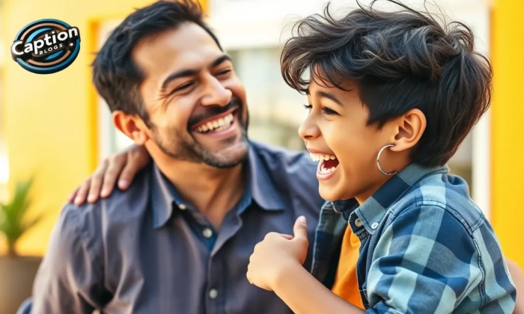 Funny Father and Son Captions