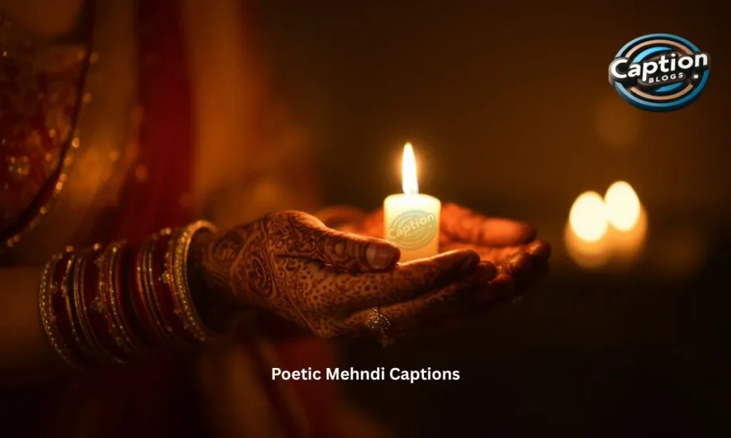 Poetic Mehndi Captions