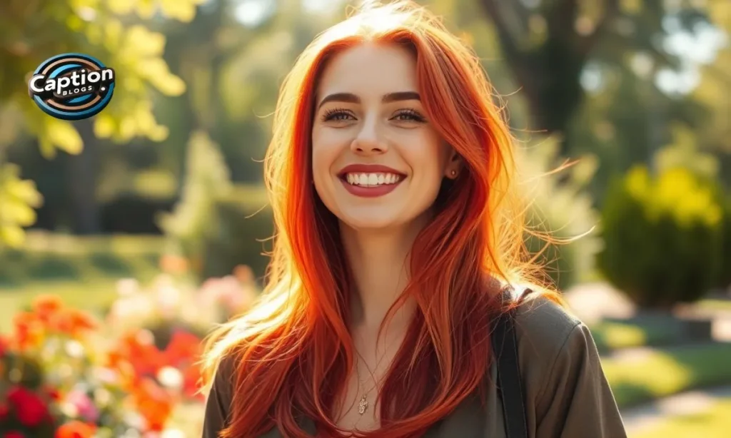 Red Hair Captions for Instagram
