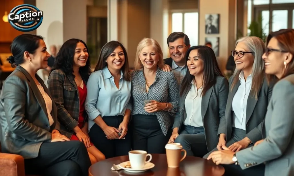 Colleagues Reunion Captions