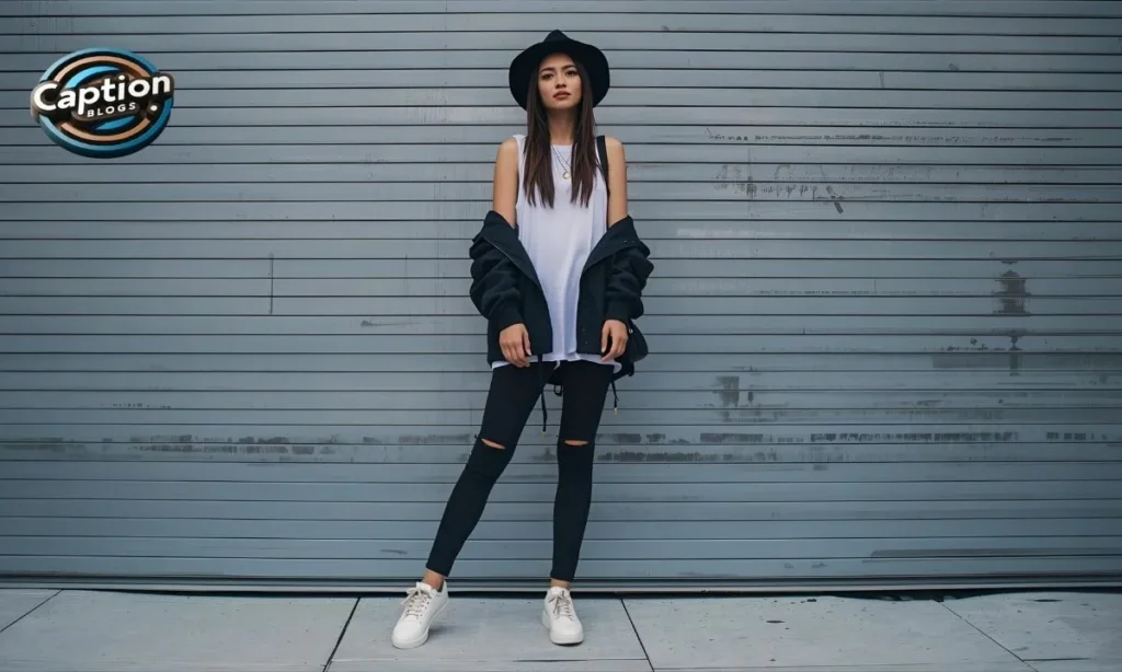 Fashion SPH captions stylish outfit