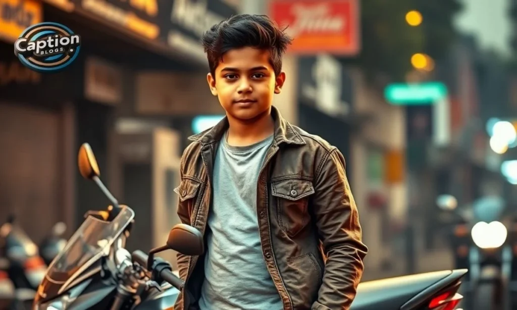 Marathi boy posing with confident attitude