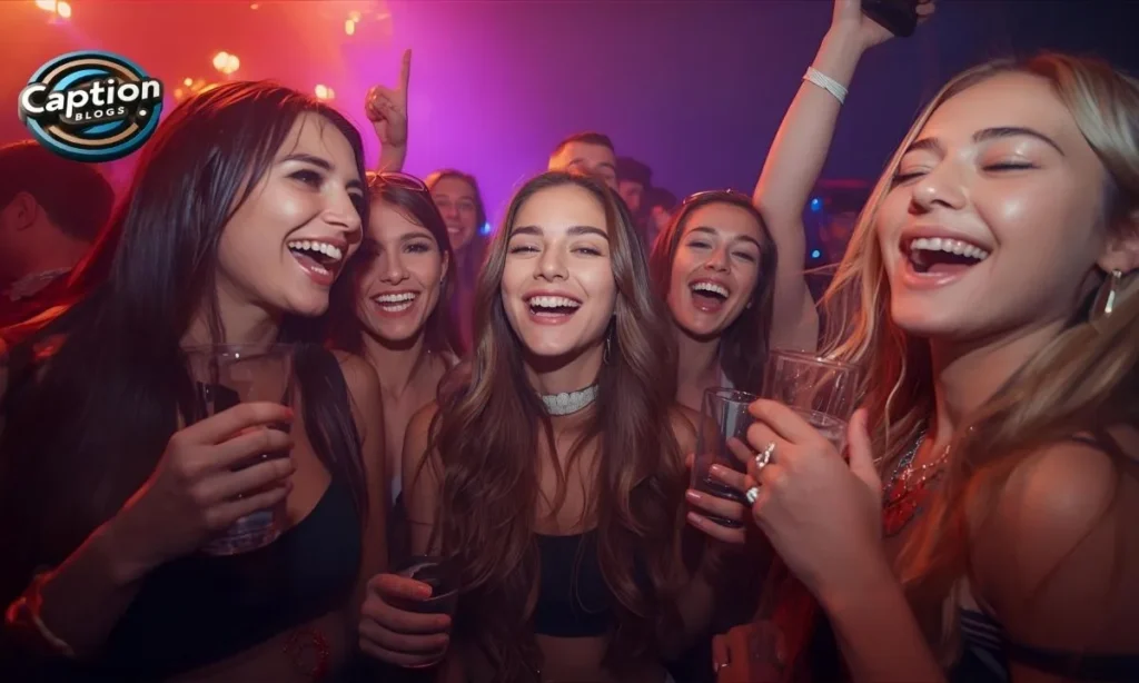 Party SPH captions fun group moment