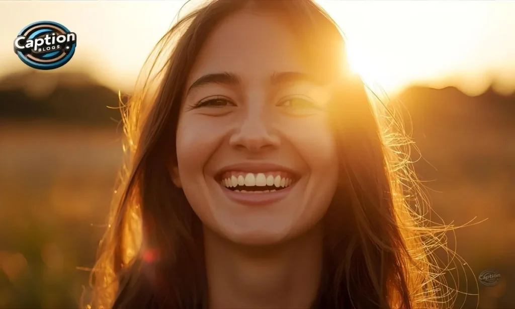 Radiant Self-Love person in golden hour sunlight