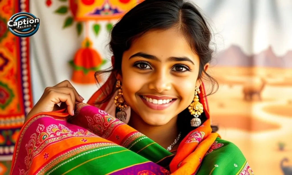 girl-holding-colorful-dupatta