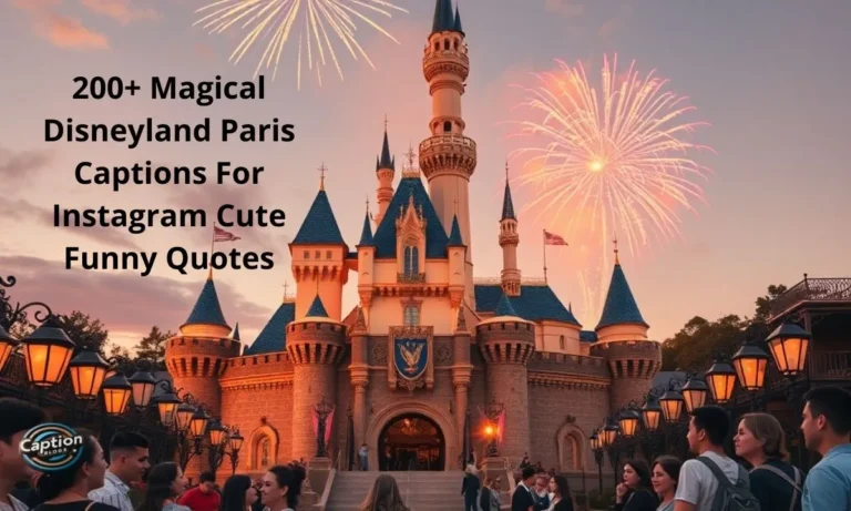 Disneyland Paris Captions magical castle