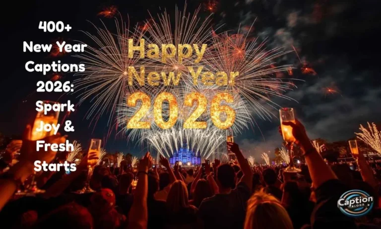 New Year Captions 2026 spark joy fresh start