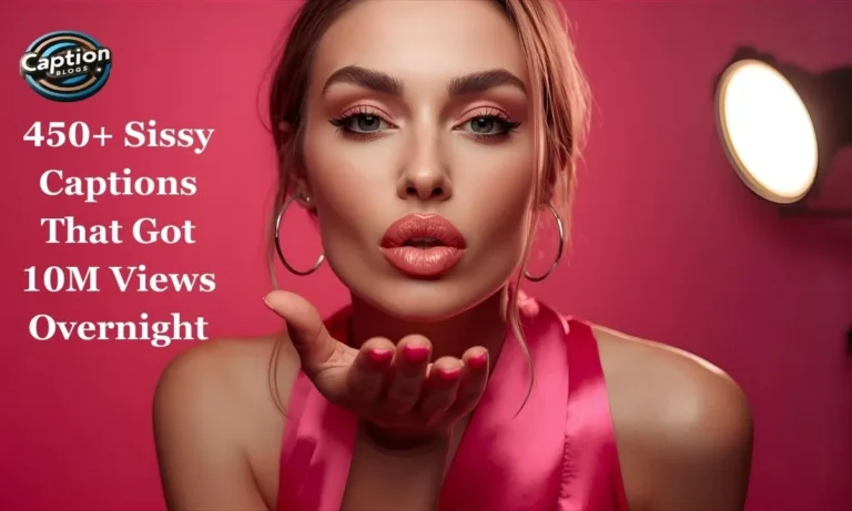 orgeous sissy in pink satin blowing kiss at camera