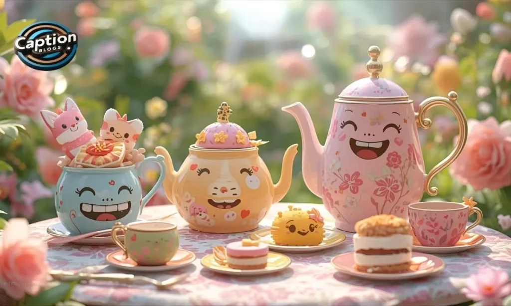 Funny Afternoon Tea Captions pun vibe