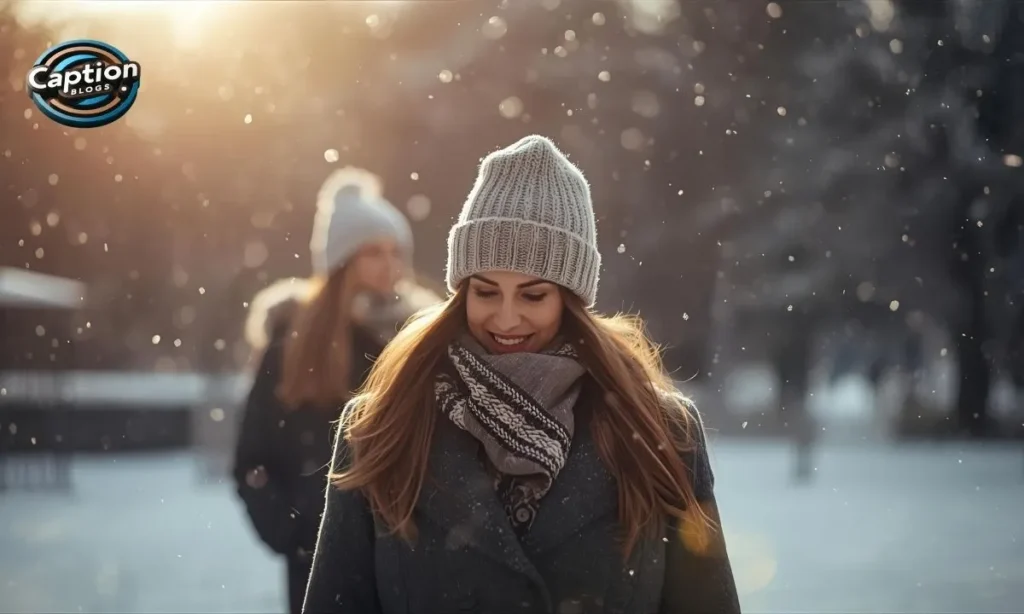 Best Winter Captions snowy cozy moment