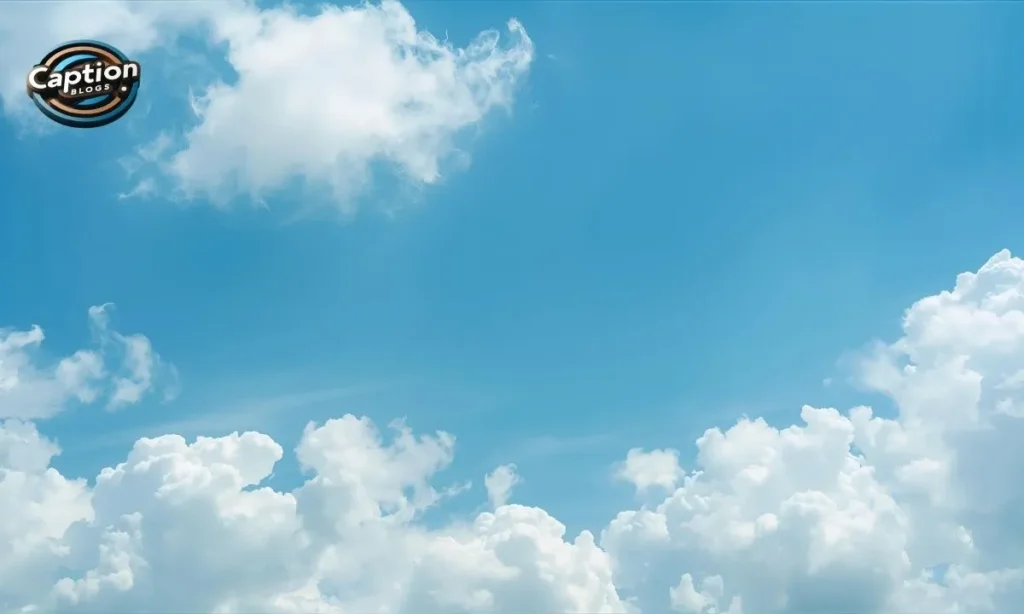Clouds captions for Instagram sky image