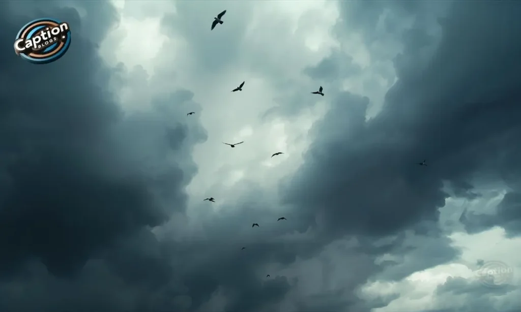 Clouds captions for Instagram reels