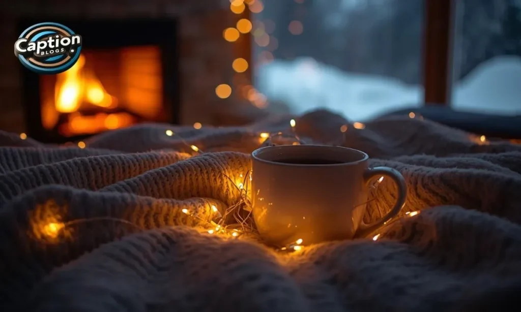 December 2025 Captions cozy winter moments