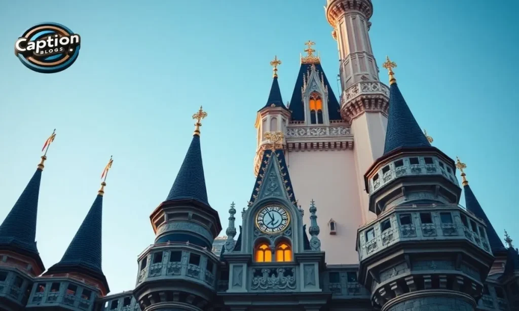 Disneyland Paris Captions castle view