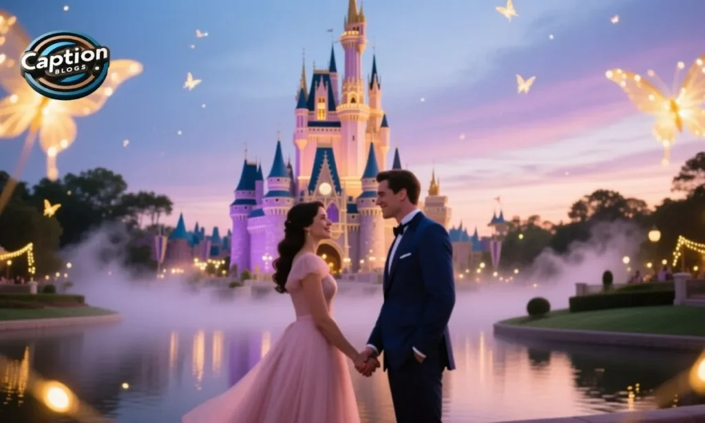 Disneyland Paris Captions couple love