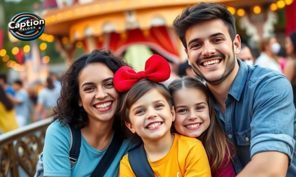 Disneyland Paris Captions family trip