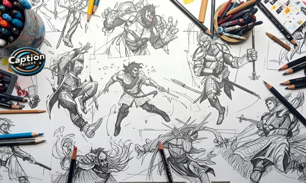 Engaging drawing captions Instagram