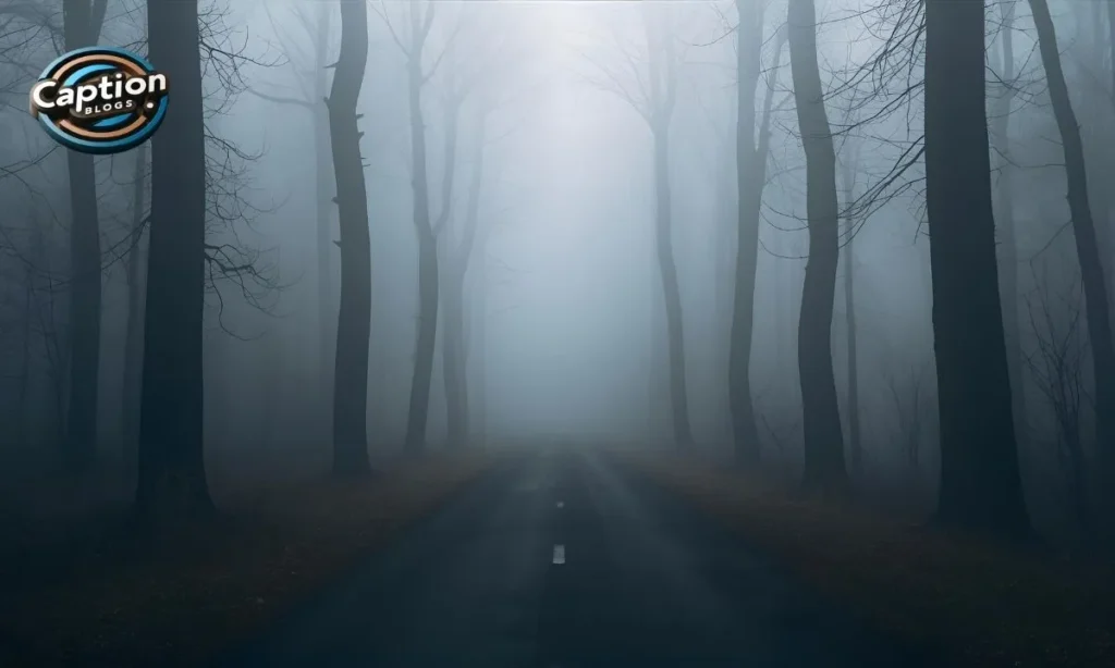 Foggy captions for Instagram reels shot