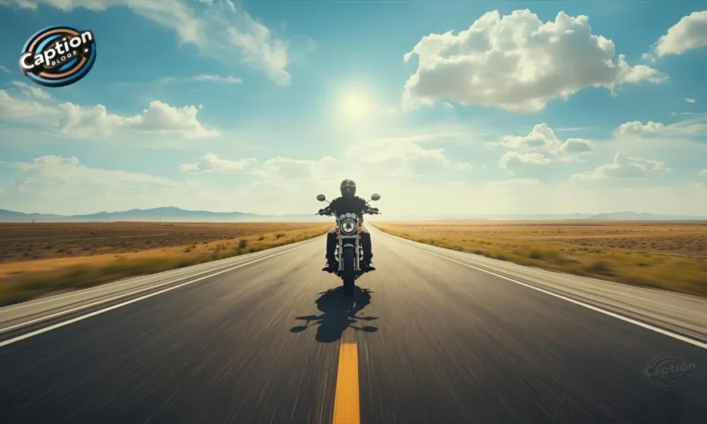 Adventure Bike Captions freedom