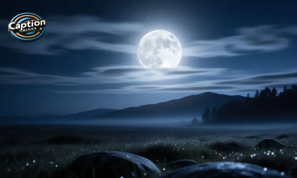 Full Moon Captions Instagram bright sky