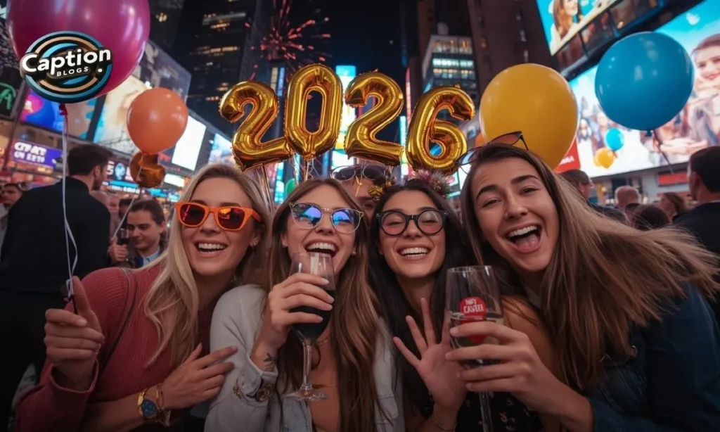 Funny New Year Captions 2026 laugh vibes