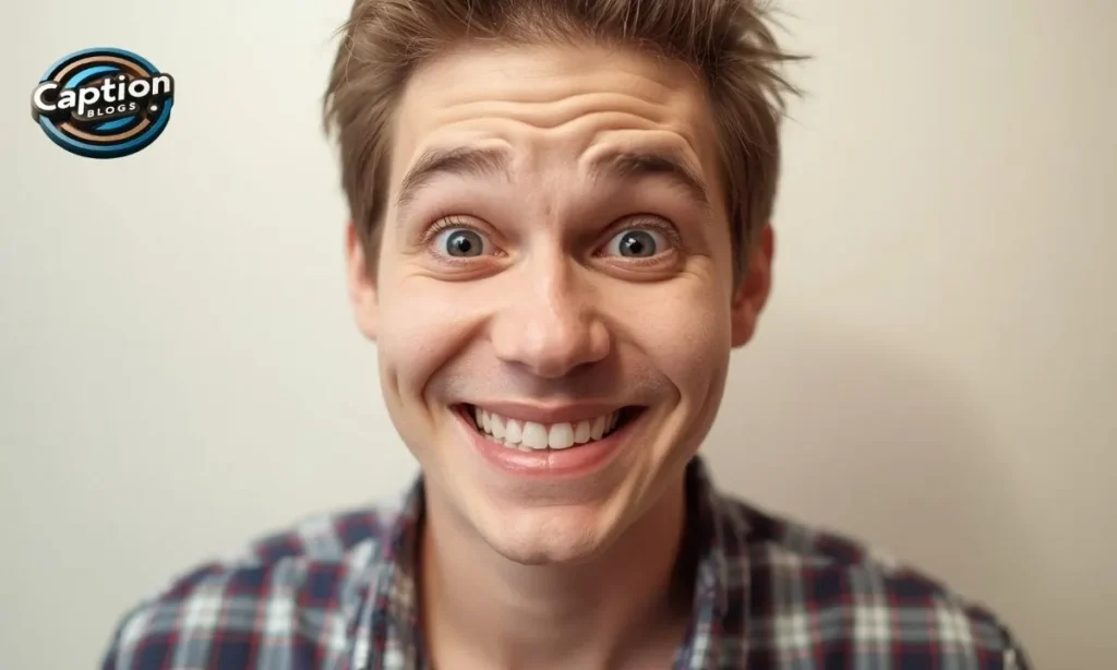 Funny Fake Smile Captions for social posts