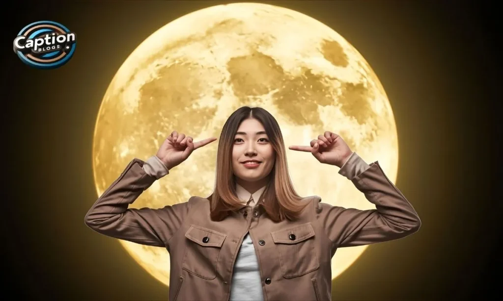 Funny Moon Captions Instagram fun vibe