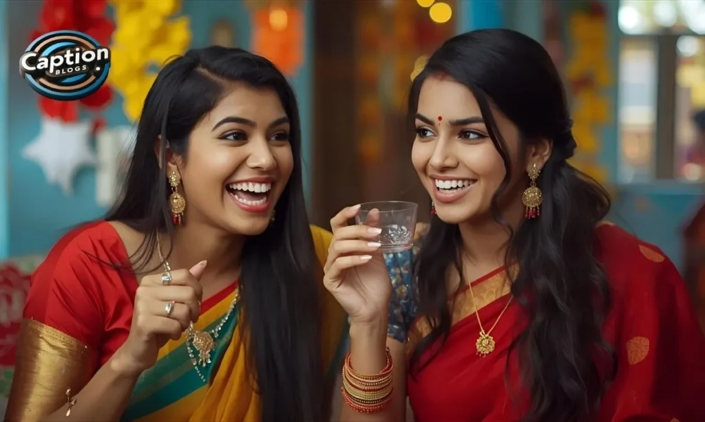Funny Tamil captions happy girls shot