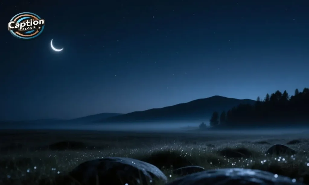 New Moon Captions Instagram night mood