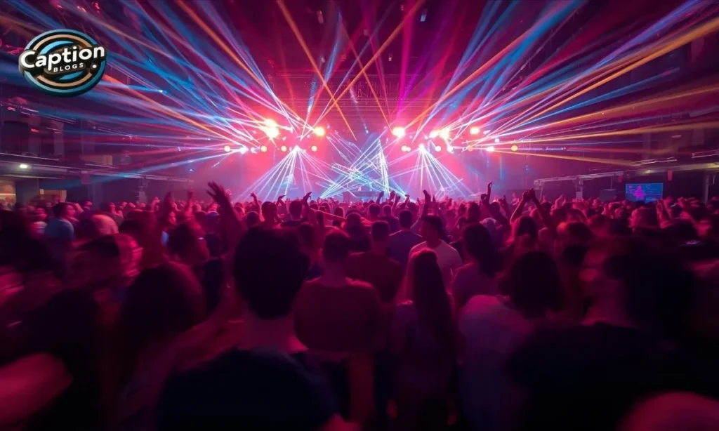 Party Light Captions Instagram fun vibe