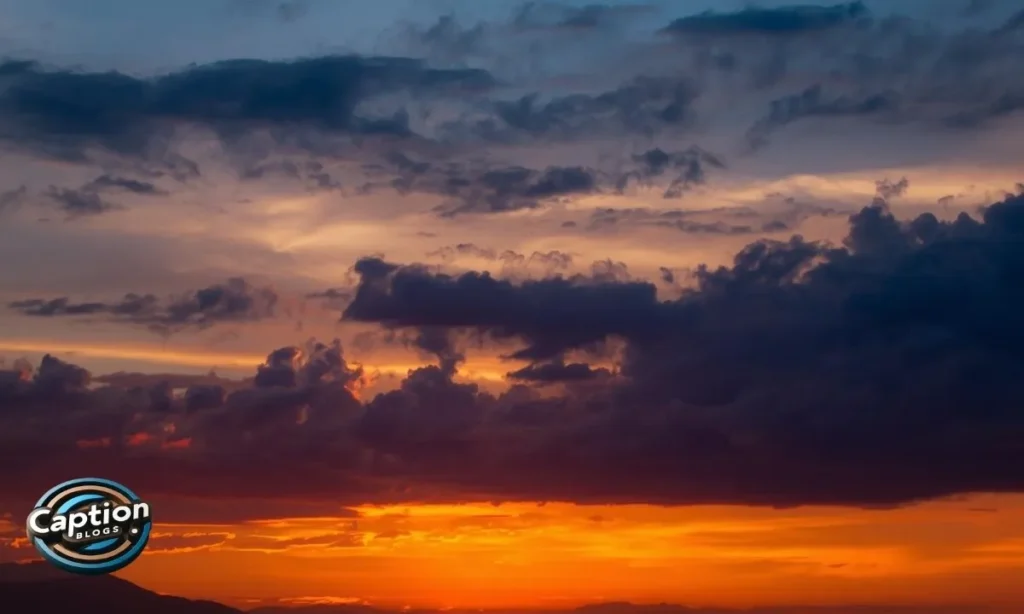 Sunset Captions for Instagram with poetic mood