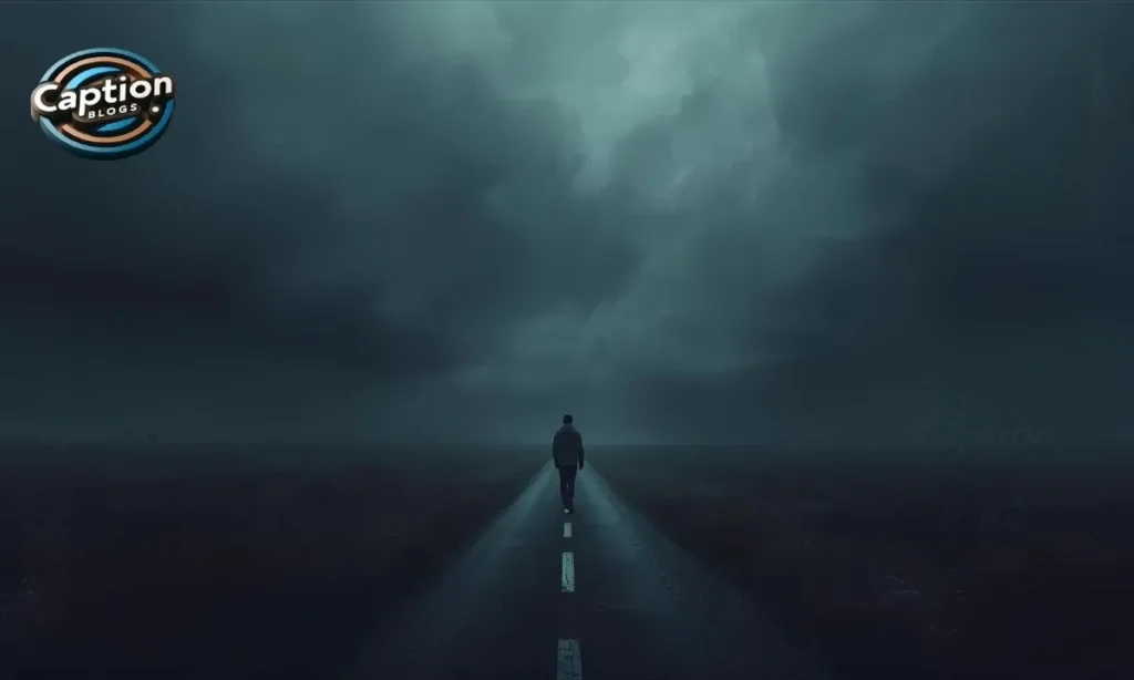 Sad Captions life lonely pathway