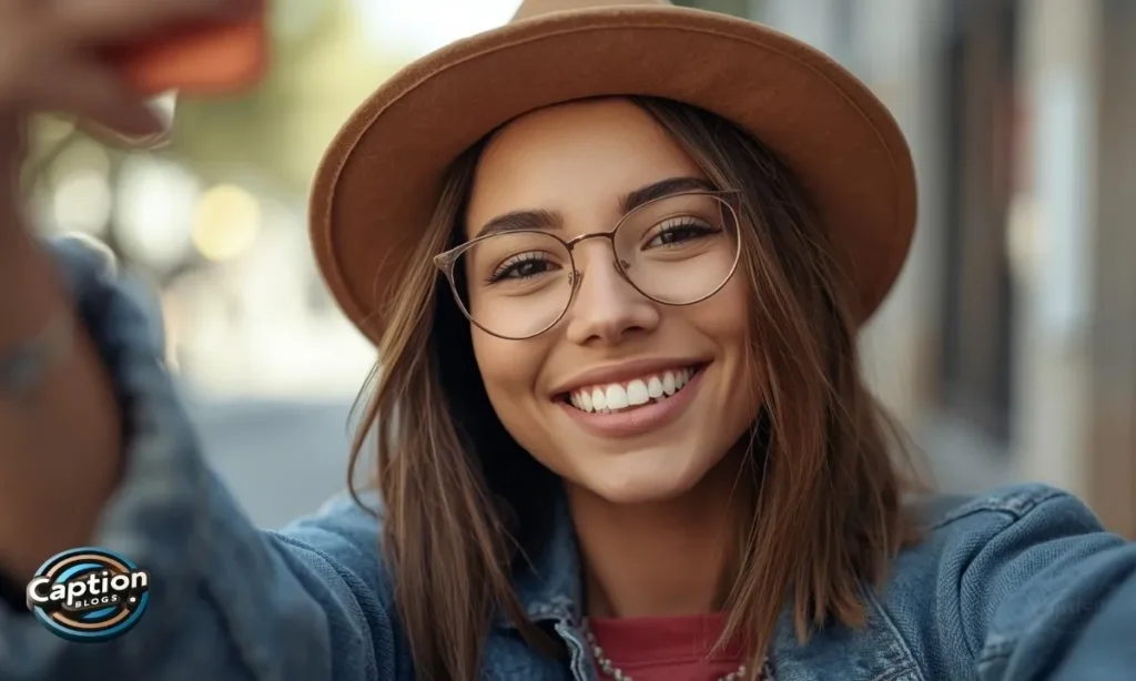 Smile Captions for Instagram selfies