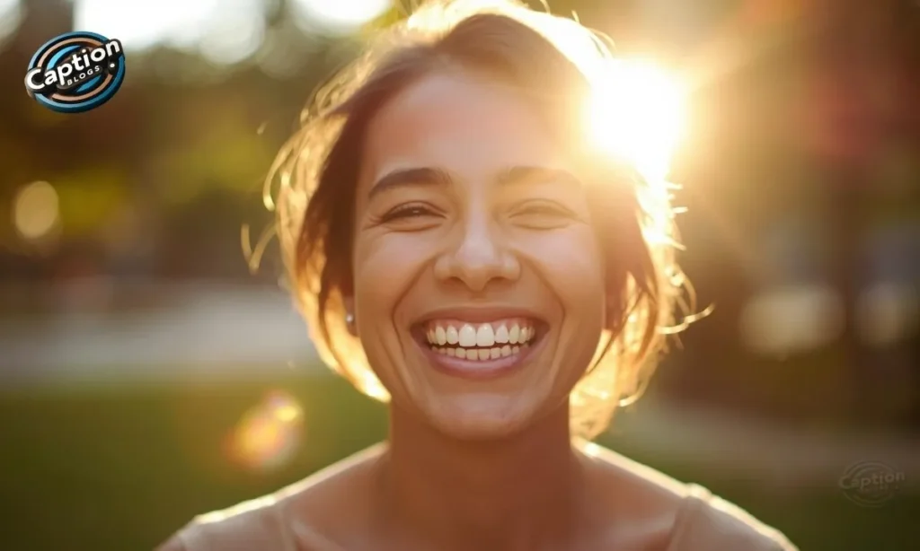 Smile Captions for Instagram positivity