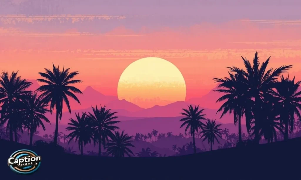 Sunset Captions for Instagram for peaceful evenings