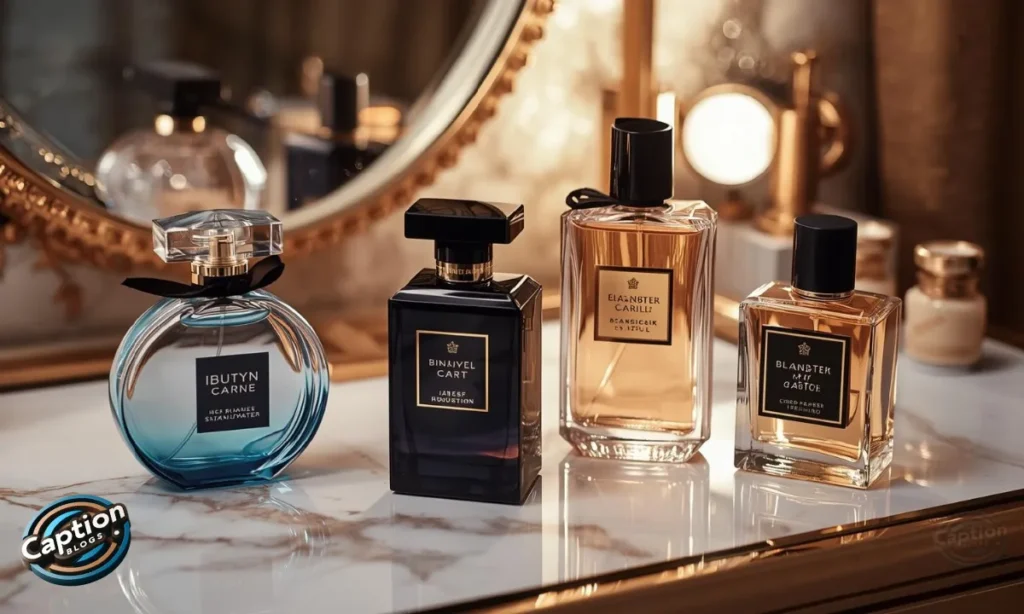 Perfume Captions for Instagram brand style