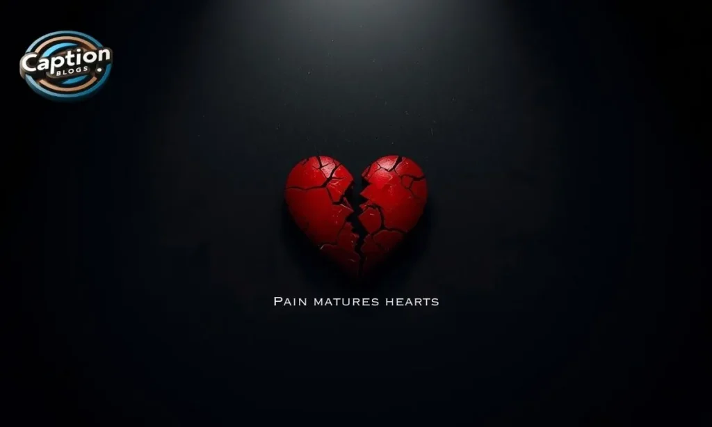 Broken Captions for Instagram with emotional quotes