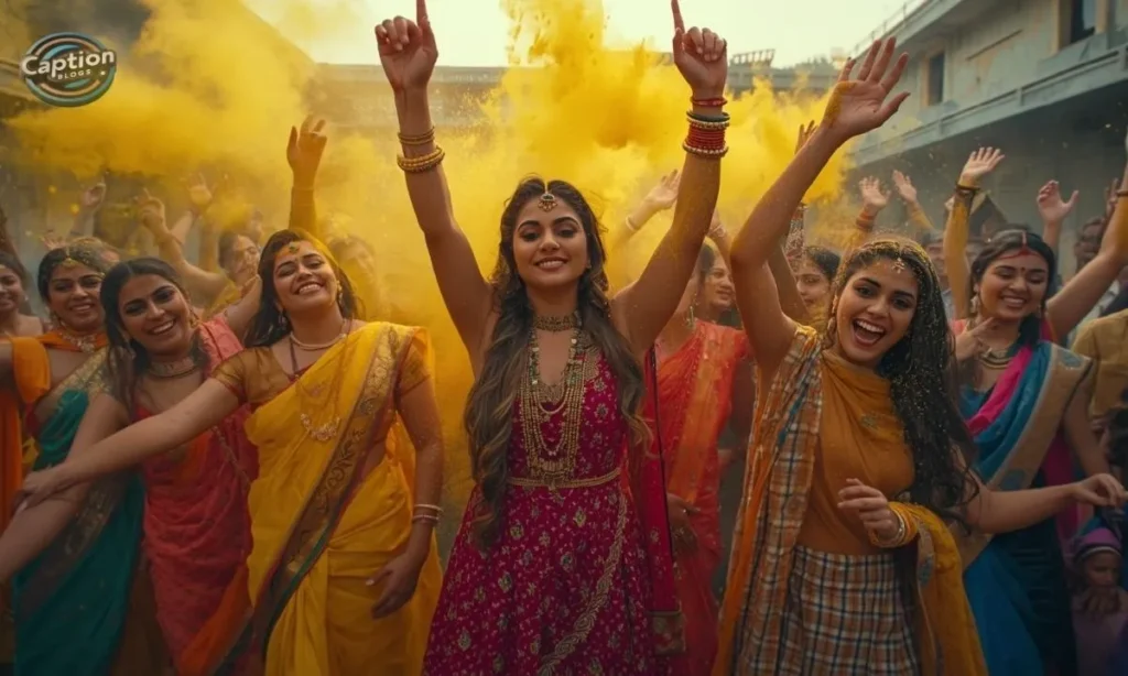 Friends haldi ceremony captions for Instagram