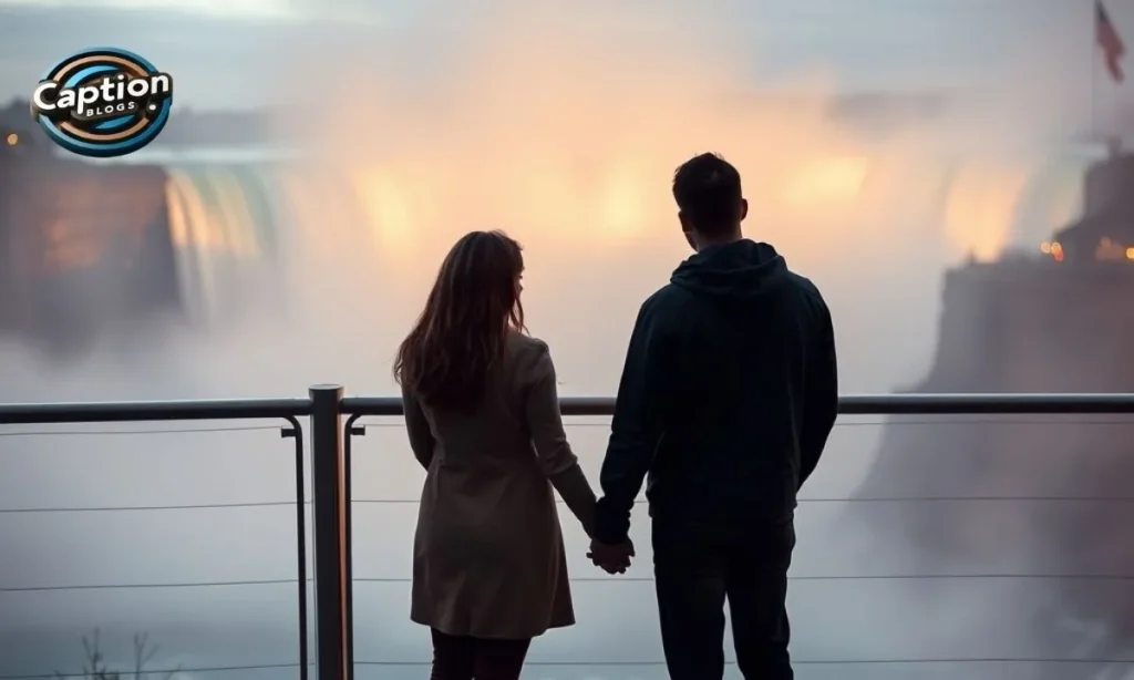 Niagara Falls Captions for Instagram couples