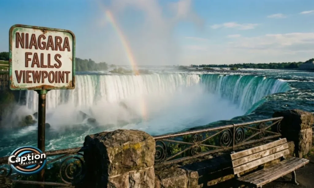 Niagara Falls Captions for Instagram history
