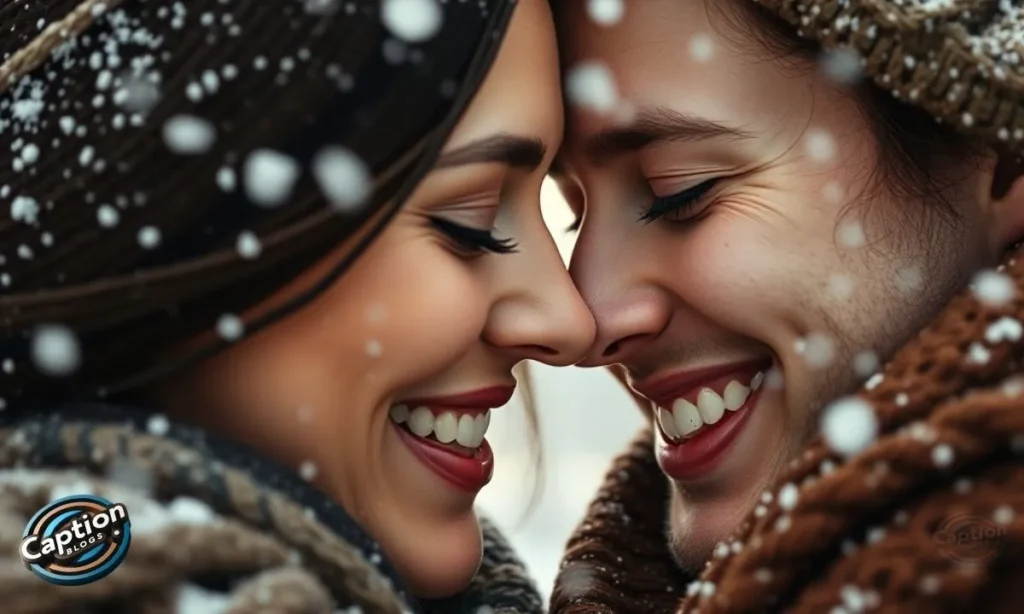 Snow Captions for Instagram romantic snowfall