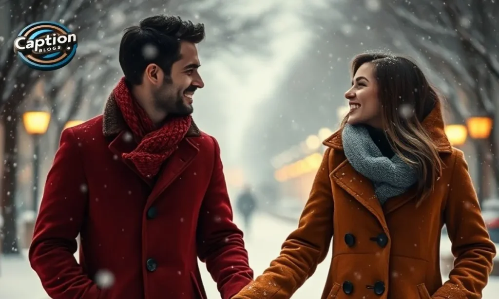 Snow Captions for Instagram for couples love